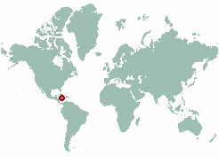 Bull Savanna in world map